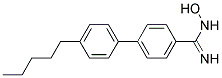 N-HYDROXY-4'-PENTYL-BIPHENYL-4-CARBOXAMIDINE Struktur