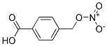 4-NITROOXYMETHYL-BENZOIC ACID Struktur