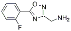 (5-(2-FLUOROPHENYL)-1,2,4-OXADIAZOL-3-YL)METHANAMINE Struktur