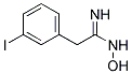 N-HYDROXY-2-(3-IODO-PHENYL)-ACETAMIDINE Struktur