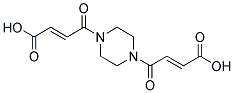 4-[4-(3-CARBOXY-ACRYLOYL)-PIPERAZIN-1-YL]-4-OXO-BUT-2-ENOIC ACID Struktur