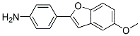 4-(5-METHOXY-BENZOFURAN-2-YL)-PHENYLAMINE Struktur