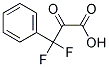 3,3-DIFLUORO-3-PHENYL-2-OXOPROPIONIC ACID Struktur