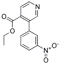 3-(3-NITROPHENYL)-4-PYRIDINECARBOXYLIC ACID ETHYL ESTER Struktur