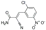 3-(2-CHLORO-5-NITROPHENYL)-2-CYANOACRYLAMIDE, TECH Struktur