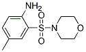 4-METHYL-2-(MORPHOLIN-4-YLSULFONYL)ANILINE Struktur