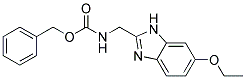 (6-ETHOXY-1H-BENZIMIDAZOL-2-YLMETHYL)-CARBAMIC ACID BENZYL ESTER Struktur