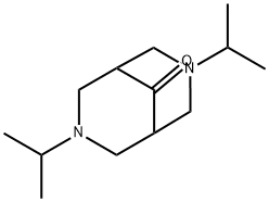 3,7-DIISOPROPYL-3,7-DIAZABICYCLO[3.3.1]NONAN-9-ONE Struktur