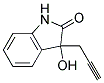 3-HYDROXY-3-PROP-2-YNYL-1,3-DIHYDRO-INDOL-2-ONE Struktur