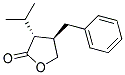 3R-BENZYL-4R-ISOPROPYLDIHYDROFURAN-2-ONE Struktur