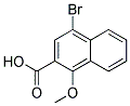 4-BROMO-1-METHOXY-NAPHTHALENE-2-CARBOXYLIC ACID Struktur