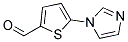5-IMIDAZOL-1-YL-THIOPHENE-2-CARBALDEHYDE Struktur
