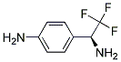 4-((S)-1-AMINO-2,2,2-TRIFLUORO-ETHYL)-PHENYLAMINE Struktur