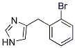 4-(2-BROMO-BENZYL)-1H-IMIDAZOLE Struktur