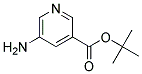 TERT-BUTYL 5-AMINOPYRIDINE-3-CARBOXYLATE Struktur