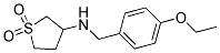N-(4-ETHOXYBENZYL)TETRAHYDROTHIOPHEN-3-AMINE 1,1-DIOXIDE Struktur