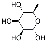 (2S,3S,4S,5S,6R)-6-METHYL-TETRAHYDRO-PYRAN-2,3,4,5-TETRAOL Struktur