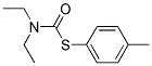 DIETHYL-THIOCARBAMIC ACID S-P-TOLYL ESTER Struktur