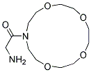 2-OXO-2-(1,4,7,10-TETRAOXA-13-AZACYCLOPENTADECAN-13-YL)ETHANAMINE Struktur