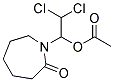 ACETIC ACID 2,2-DICHLORO-1-(2-OXO-AZEPAN-1-YL)-ETHYL ESTER Struktur