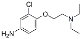 3-CHLORO-4-[2-(DIETHYLAMINO)ETHOXY]ANILINE Struktur