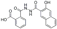 2-[N'-(3-HYDROXY-NAPHTHALENE-2-CARBONYL)-HYDRAZINOCARBONYL]-BENZOIC ACID Struktur