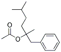 ACETIC ACID 2R-BENZYL-3R,4-DIMETHYLPENTYL ESTER Struktur