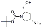 (2S,4S)-1-BOC-2-HYDROXYMETHYL-4-AMINO PYRROLIDINE Struktur