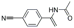 N-[1-(4-CYANO-PHENYL)-VINYL]-ACETAMIDE Struktur