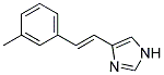 4-(2-M-TOLYL-VINYL)-1H-IMIDAZOLE Struktur