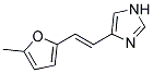 4-[2-(5-METHYL-FURAN-2-YL)-VINYL]-1H-IMIDAZOLE Struktur