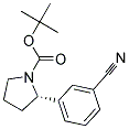 (S)-TERT-BUTYL 2-(3-CYANOPHENYL)PYRROLIDINE-1-CARBOXYLATE Struktur