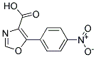 5-(4-NITROPHENYL)-1,3-OXAZOLE-4-CARBOXYLIC ACID Struktur