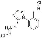 C-(1-O-TOLYL-1H-IMIDAZOL-2-YL)-METHYLAMINE 2HCL Struktur