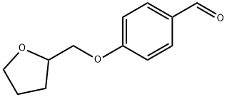 4-(TETRAHYDROFURAN-2-YLMETHOXY)BENZALDEHYDE Struktur