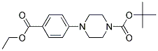 4-(4-ETHOXYCARBONYL-PHENYL)-PIPERAZINE-1-CARBOXYLIC ACID TERT-BUTYL ESTER Struktur