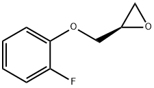 (R)-2-((2-FLUOROPHENOXY)METHYL)OXIRANE Struktur