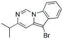 5-BROMO-3-ISOPROPYL-PYRIMIDO[1,6-A]INDOLE Struktur