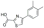 4-(3,4-DIMETHYL-PHENYL)-THIAZOLE-2-CARBOXYLIC ACID Struktur