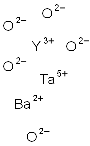 BARIUM YTTRIUM TANTALUM OXIDE Struktur