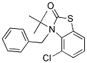 3-N-TERT-BUTYL-BENZYL-4-CHLORO-BENZOTHIAZOLE-2-ONE Struktur