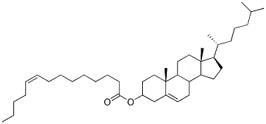 CHOLESTERYL MYRISTOLEATE Struktur