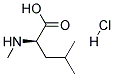 (2R)-4-METHYL-2-(METHYLAMINO)PENTANOIC ACID HYDROCHLORIDE, TECH Struktur