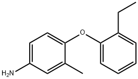 4-(2-ETHYLPHENOXY)-3-METHYLANILINE Struktur