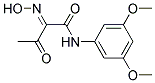 N-(3,5-DIMETHOXY-PHENYL)-2-HYDROXYIMINO-3-OXO-BUTYRAMIDE Struktur