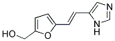 [5-[2-(IMIDAZOL-4-YL)-VINYL]-FURAN-2-YL]-METHANOL Struktur