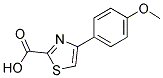 4-(4-METHOXY-PHENYL)-THIAZOLE-2-CARBOXYLIC ACID Struktur