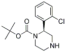 (S)-2-(2-CHLORO-PHENYL)-PIPERAZINE-1-CARBOXYLIC ACID TERT-BUTYL ESTER Struktur