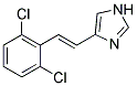 4-[2-(2,6-DICHLORO-PHENYL)-VINYL]-1H-IMIDAZOLE Struktur