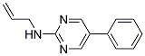 N-ALLYL-5-PHENYLPYRIMIDIN-2-AMINE Struktur